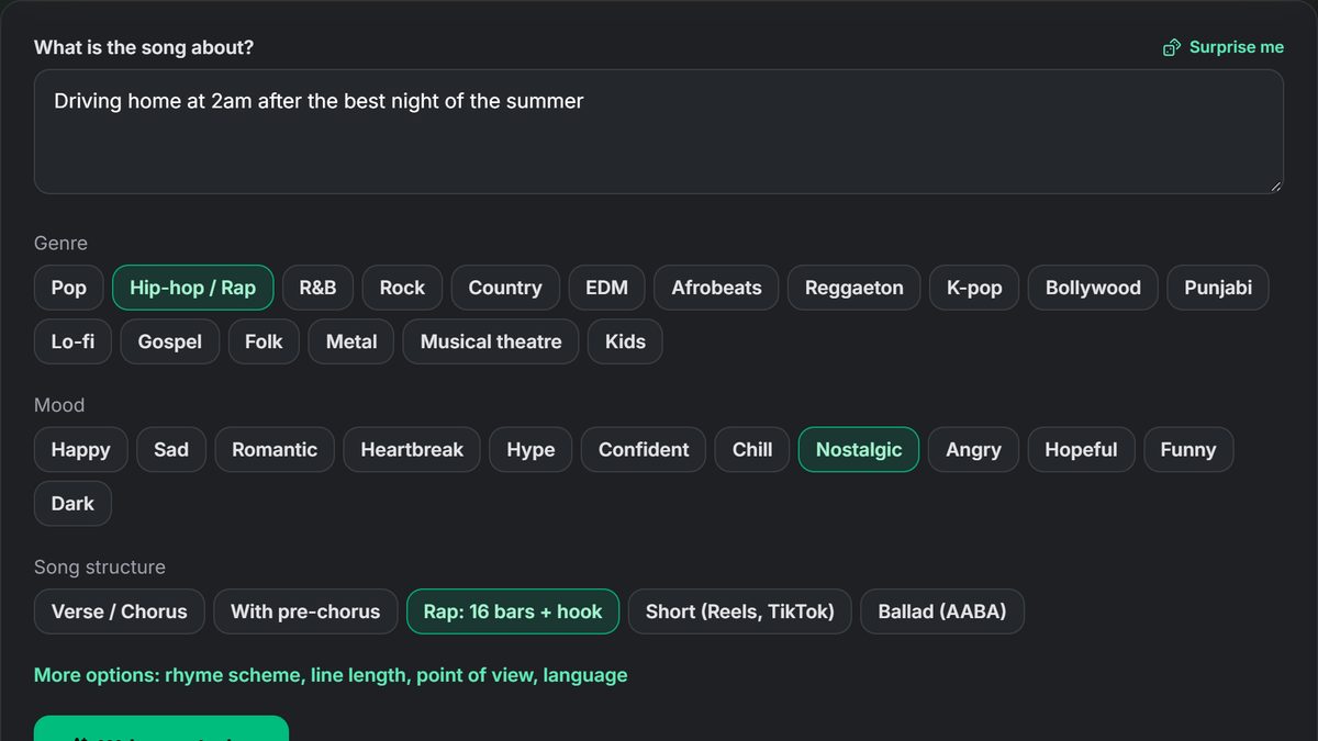 How to Write Rap Lyrics: Bars, Rhyme Schemes, Flow and Hooks (2026 Guide)