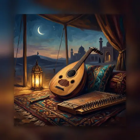 Arabic Khaleeji Romantic Song cover art