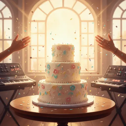 English Pop Birthday Song cover art