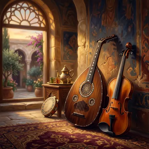 Arabic Levantine Romantic Song cover art