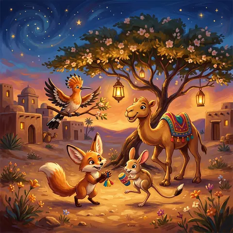 Arabic Kids Animal Song cover art