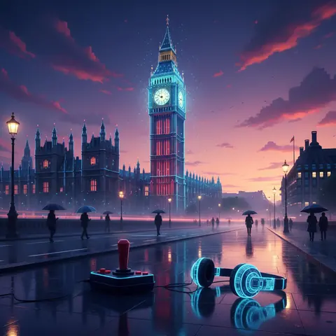 English Chiptune Synth-Pop cover art