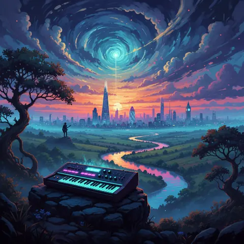 English Dreamy Synth-Pop cover art