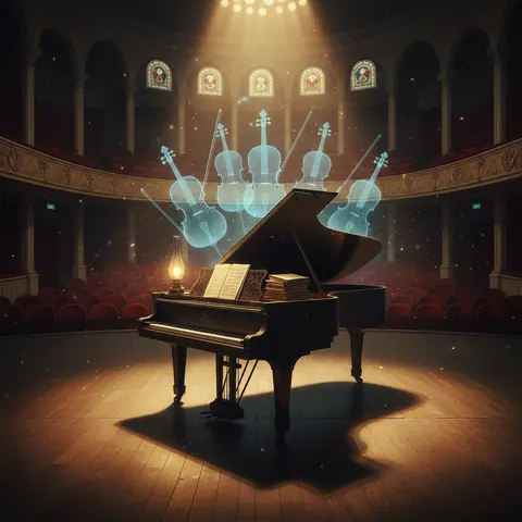 English Musical Theatre Piano Ballad cover art